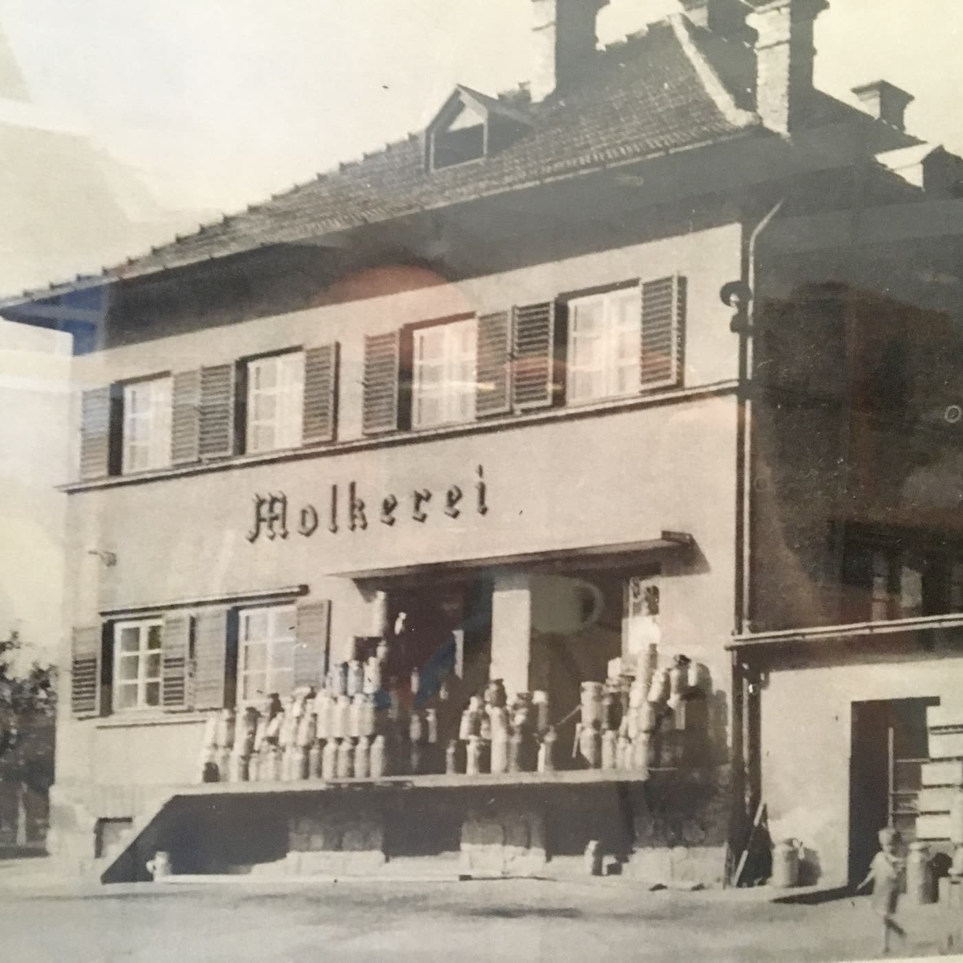 Alte Ansicht der Molkerei in Furth bei Schwertberg